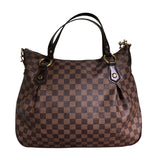 ルイ・ヴィトン LOUIS VUITTON イーヴォラMM N41131 エベヌ ダミエキャンバス レディース ショルダーバッグ