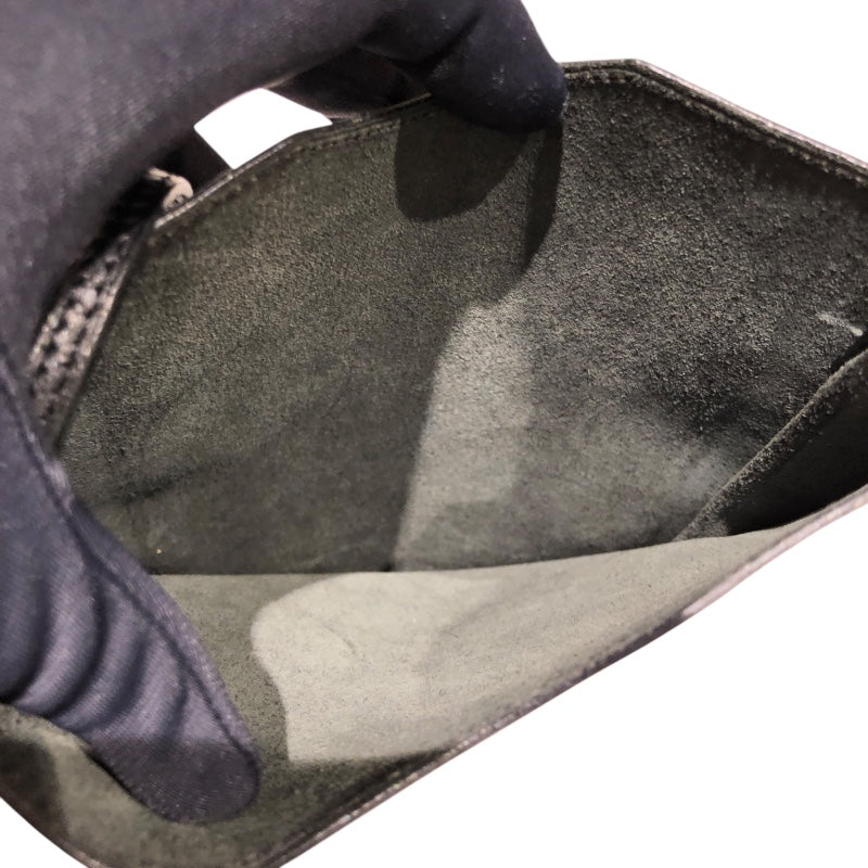 エルメス HERMES オニメトゥ ブラック ボックスカーフ ユニセックス ショルダーバッグ