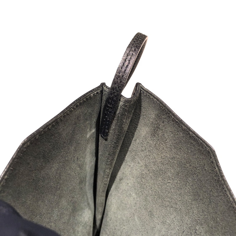 エルメス HERMES オニメトゥ ブラック ボックスカーフ ユニセックス ショルダーバッグ