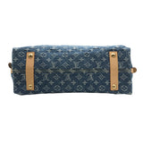 ルイ・ヴィトン LOUIS VUITTON キャリーオールNM MM M46855 ブルー モノグラムデニム レディース ショルダーバッグ