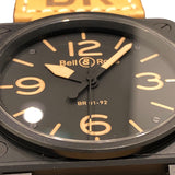 ベル＆ロス Bell & Ross BR01-92　ヘリテージ BR01-92 ブラック SS メンズ 腕時計