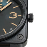 ベル＆ロス Bell & Ross BR01-92　ヘリテージ BR01-92 ブラック SS メンズ 腕時計