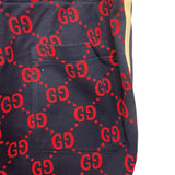 グッチ GUCCI GGジャガードトラックパンツ 496920 ネイビー コットン メンズ パンツ