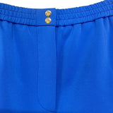 ルイ・ヴィトン LOUIS VUITTON サイドロゴワイドパンツ FLPX43 ブルー ポリアミド メンズ パンツ