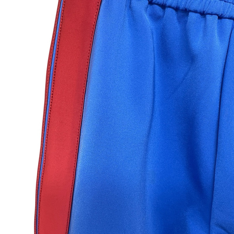 ルイ・ヴィトン LOUIS VUITTON サイドロゴワイドパンツ FLPX43 ブルー ポリアミド メンズ パンツ