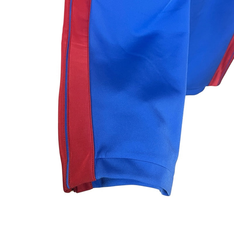 ルイ・ヴィトン LOUIS VUITTON サイドロゴワイドパンツ FLPX43 ブルー ポリアミド メンズ パンツ