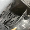 シャネル CHANEL カンボンライン トートラージ A25169 ベージュ、ブラック ラムスキン レディース ハンドバッグ