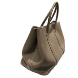 エルメス HERMES ガーデンパーティPM D刻 エトゥープ　シルバー金具 ネゴンダ レディース ハンドバッグ