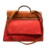 エルメス HERMES エールバッグジップMM □O刻 ピンク ユニセックス ショルダーバッグ