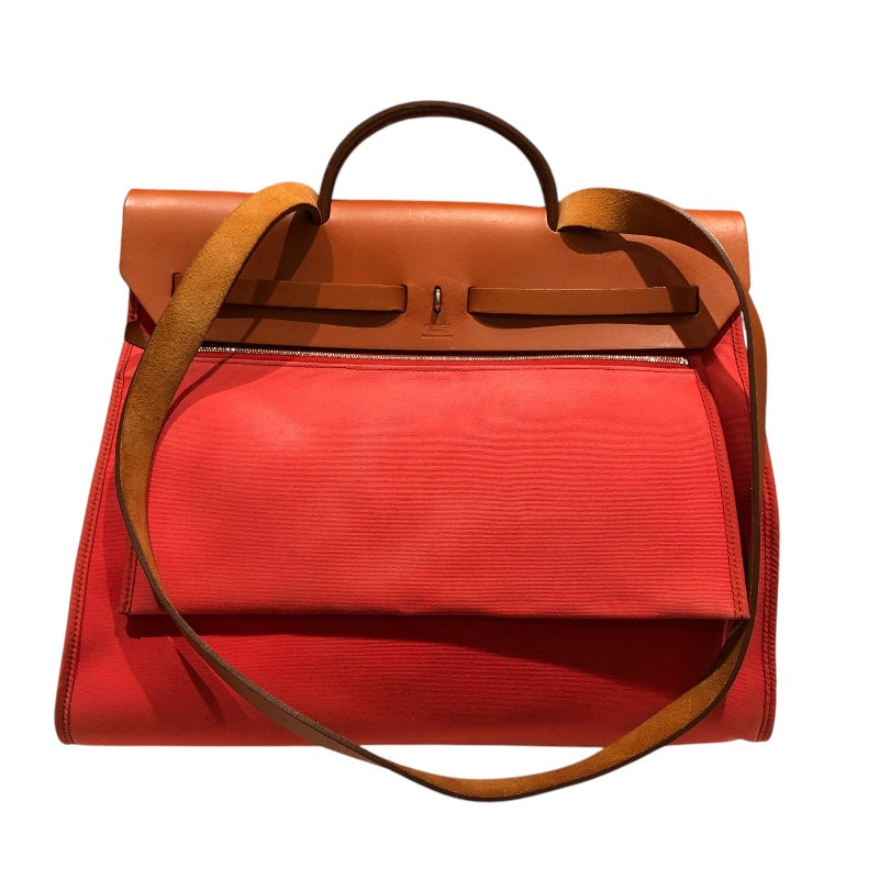 エルメス HERMES エールバッグジップMM □O刻 ピンク ユニセックス ショルダーバッグ