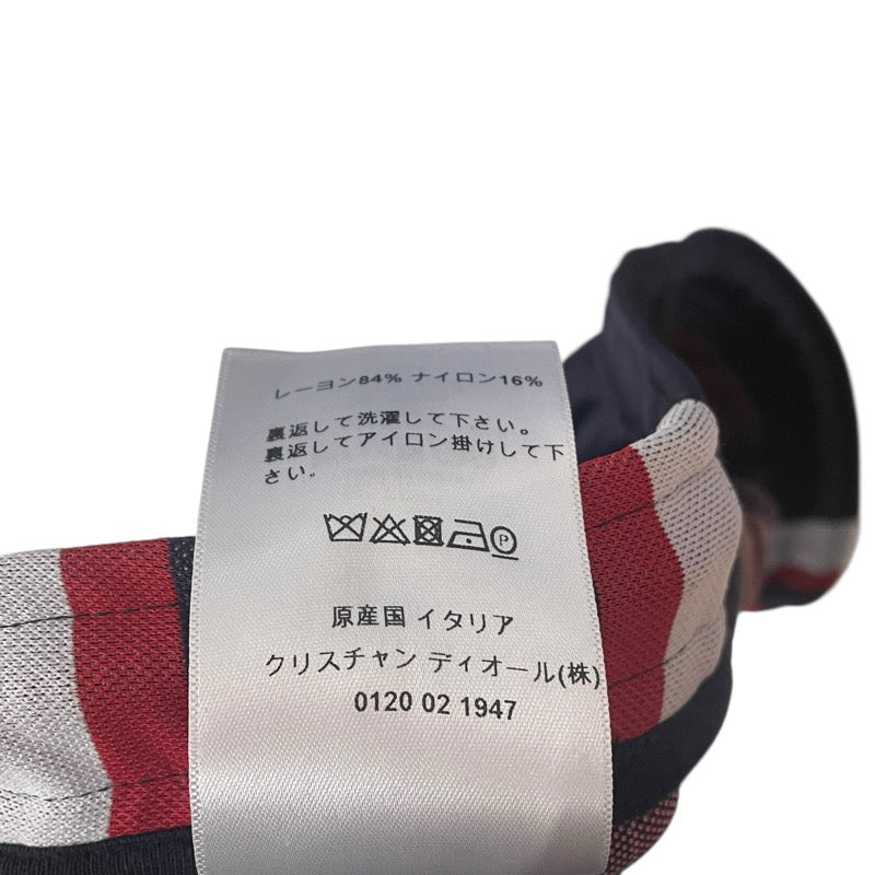 クリスチャン・ディオール Christian Dior サイトロゴトラックパンツ 143P22AS011 ネイビー レーヨン メンズ パンツ