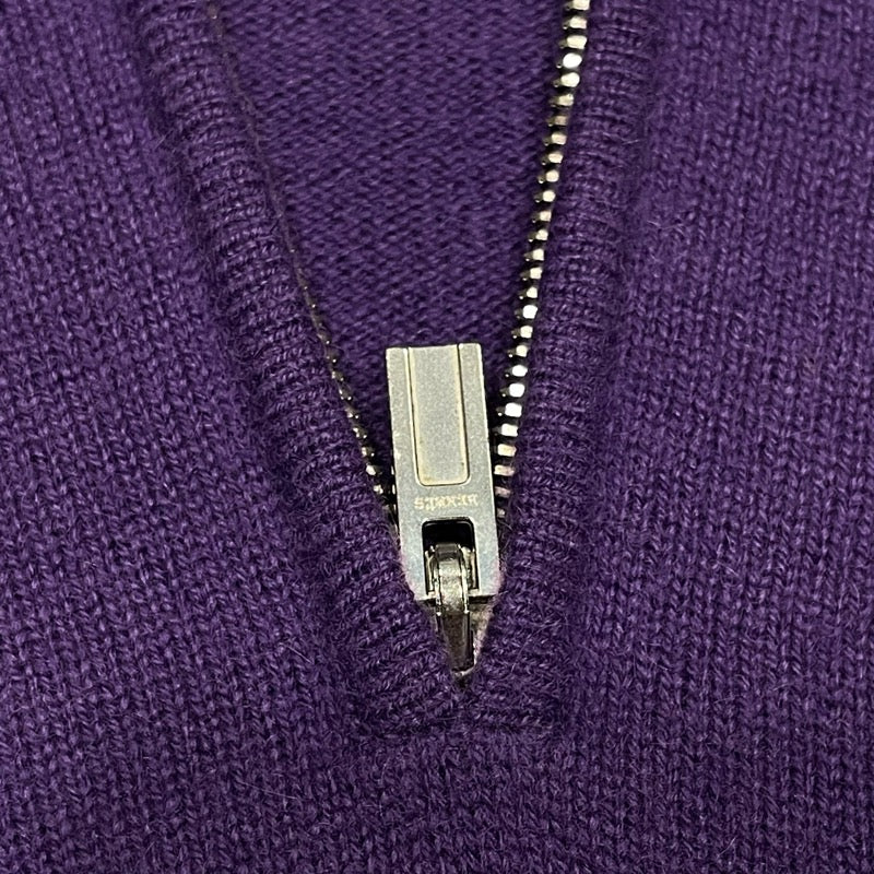 HERMES エルメス カシミヤ ハーフ ジップ ニット セーター HERMES - 極美品 エルメス HERMES ニット セーター カシミヤ