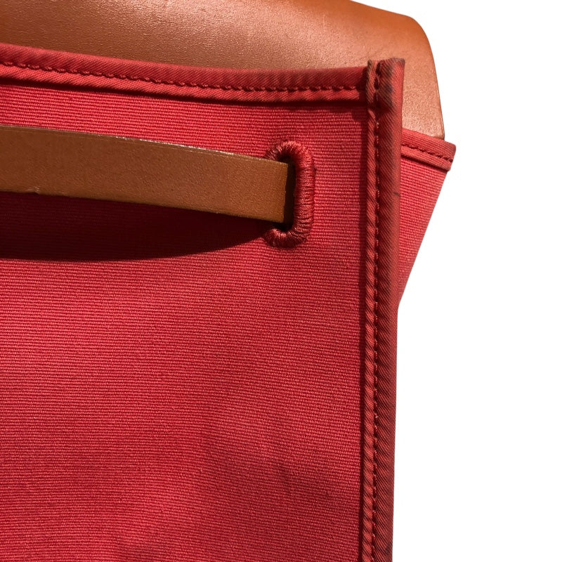エルメス HERMES エールバッグジップMM □O刻 ピンク ユニセックス ショルダーバッグ