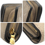 ルイ・ヴィトン LOUIS VUITTON ポルトフォイユ・クレア M80152 ベージュ モノグラム・アンプラント レディース 二つ折り財布