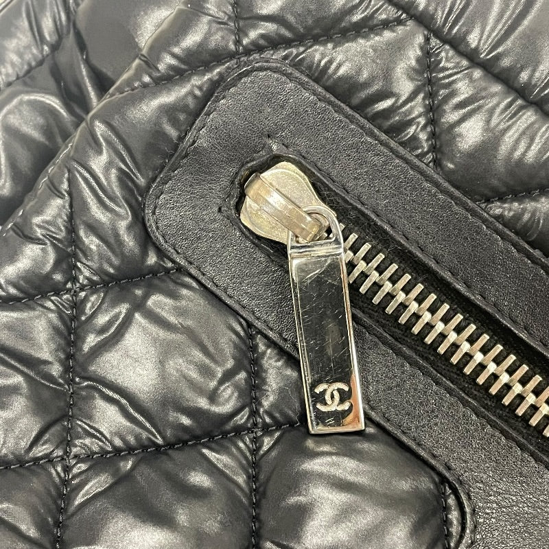 シャネル CHANEL コココクーン メッセンジャーバッグPM A48616 ブラック ナイロン レディース ショルダーバッグ シャネル CHANEL コココクーン メッセンジャーバッグPM A48616