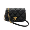 シャネル CHANEL マトラッセチェーンショルダー AS2011 30番台 ブラック/GD金具 ラムスキン レディース ショルダーバッグ