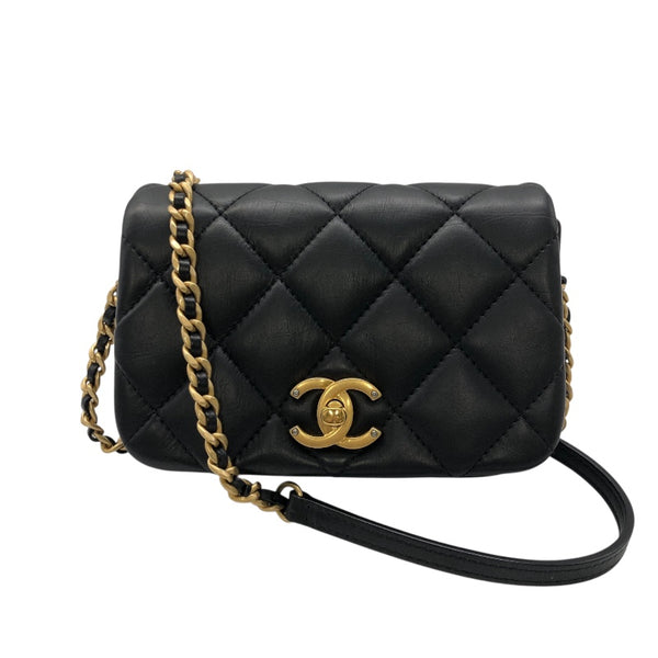 シャネル CHANEL マトラッセチェーンショルダー AS2011 30番台 ブラック/GD金具 ラムスキン レディース ショルダーバッグ シャネル CHANEL マトラッセチェーンショルダー AS2011 30番台