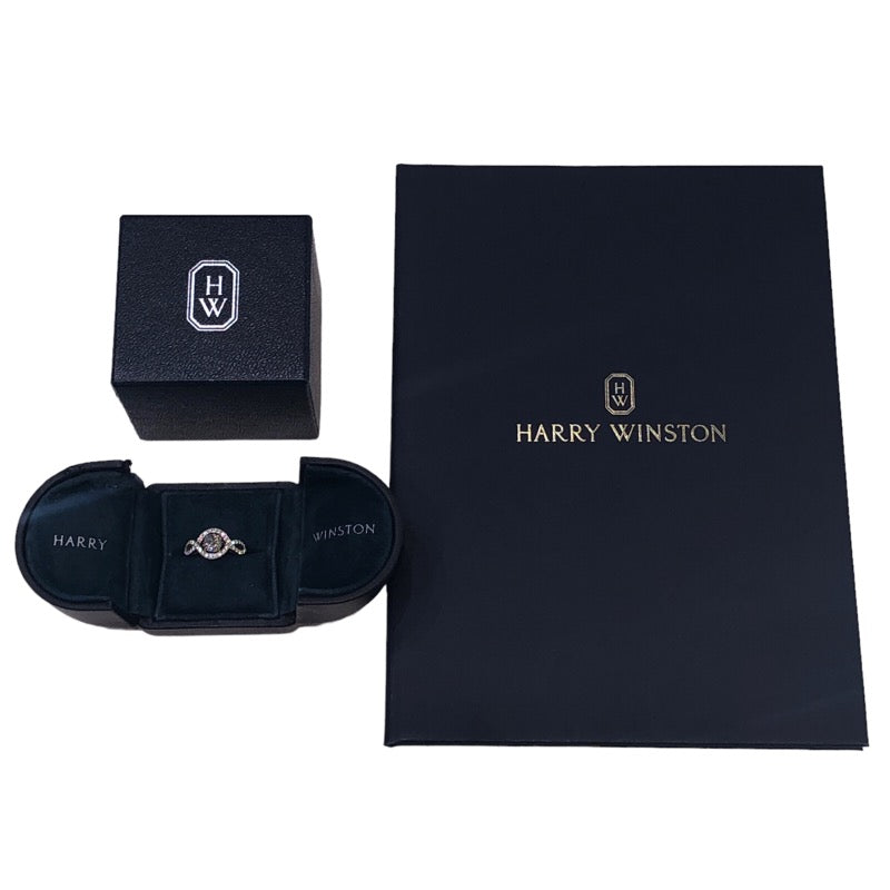 ハリーウィンストン HARRY WINSTON リリークラスターエンゲージメントダイヤリング PT950/ダイヤモンド ダイヤモンド ジュエリー