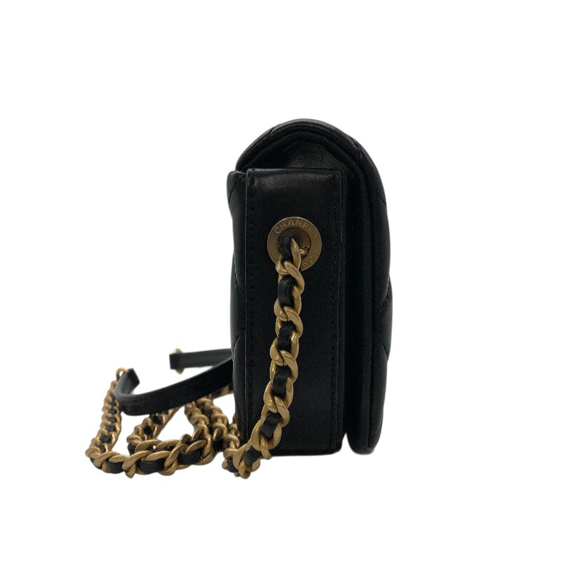 シャネル CHANEL マトラッセチェーンショルダー AS2011 30番台 ブラック/GD金具 ラムスキン レディース ショルダーバッグ シャネル CHANEL マトラッセチェーンショルダー AS2011 30番台