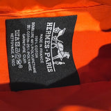 エルメス HERMES ボリードポーチ15 オレンジ トワル ユニセックス ポーチ