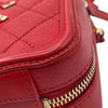 シャネル CHANEL CCフィリグリースモールヴァニティ A93342 レッド/GD キャビア レディース ショルダーバッグ