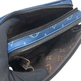 ルイ・ヴィトン LOUIS VUITTON ナノ アルファ・ウェアラブルウォレット Ｍ82801 ブルー モノグラム・キャンバス レディース ショルダーバッグ