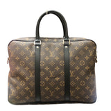 ルイ・ヴィトン LOUIS VUITTON ポルトドキュマン・ヴォワヤージュPM M52005 モノグラム・マカサー メンズ ブリーフケース