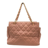 シャネル CHANEL PTTチェーンハンドバッグ A18004 ピンク/ゴールド金具 キャビア レディース ハンドバッグ