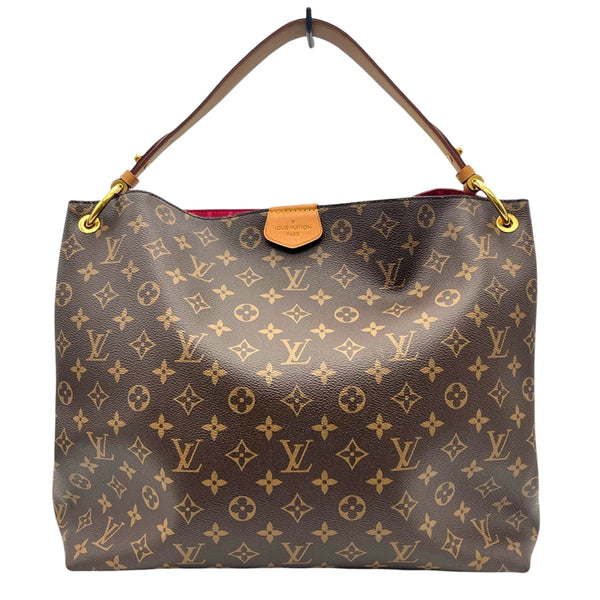 ルイ・ヴィトン LOUIS VUITTON グレースフル MM M43703 モノグラム・キャンバス レディース ショルダーバッグ