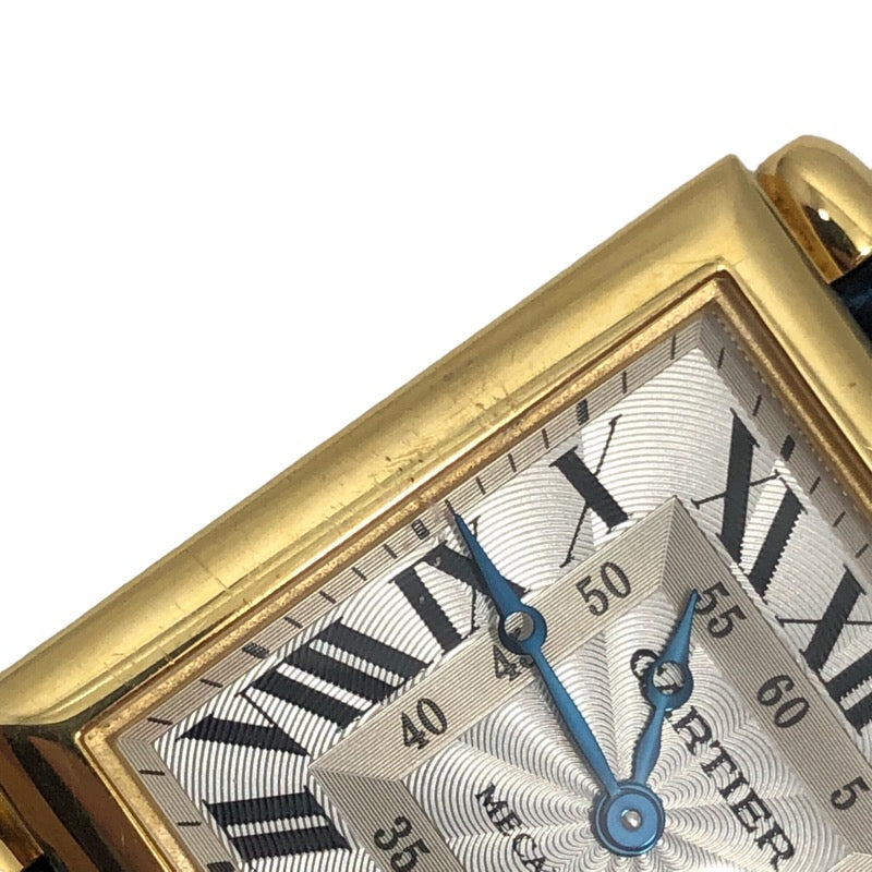 カルティエ Cartier タンク オピュ LM W1516956 シルバー文字盤