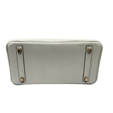 エルメス HERMES バーキン25 B刻印 グリネヴェ GD金具 トゴ レディース ハンドバッグ