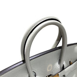 エルメス HERMES バーキン25 B刻印 グリネヴェ GD金具 トゴ レディース ハンドバッグ