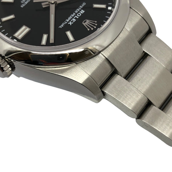 ロレックス ROLEX オイスターパーペチュアル36 ランダムシリアル 126000 ブラック SS 自動巻き メンズ 腕時計