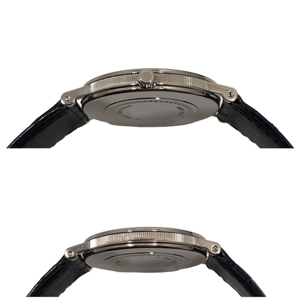 ブレゲ Breguet クラシック 3910BB/15/286 シルバー k18WG/革ベルト 手巻き メンズ 腕時計