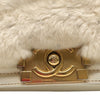 シャネル CHANEL ボーイシャネル20 ホワイト・ゴールド金具 カーフ/ファー レディース ショルダーバッグ