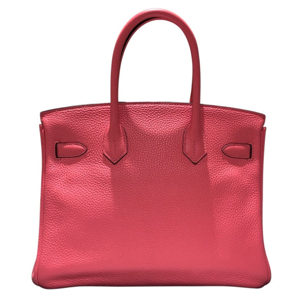 エルメス HERMES バーキン30 Y刻印 ローズアザレ SV金具 トリヨン レディース ハンドバッグ