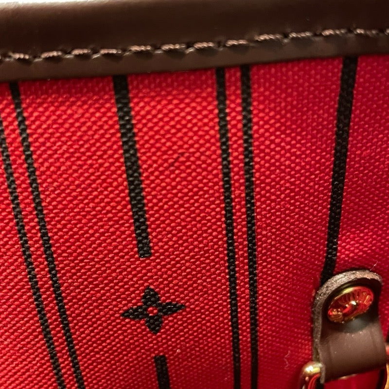 ルイ・ヴィトン LOUIS VUITTON ネヴァーフルMM  N51105 ブラウン ダミエ レディース トートバッグ