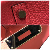 エルメス HERMES バーキン30 Y刻印 ローズアザレ SV金具 トリヨン レディース ハンドバッグ