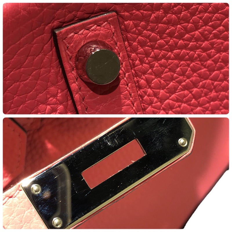 エルメス HERMES バーキン30 Y刻印 ローズアザレ SV金具 トリヨン レディース ハンドバッグ