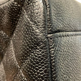 シャネル CHANEL GSTトートバッグ A50995 ブラック キャビアスキン レディース トートバッグ