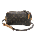 ルイ・ヴィトン LOUIS VUITTON ポシェット・マルリーバンドリエール M51828 ブラウン モノグラムキャンバス レディース ハンドバッグ