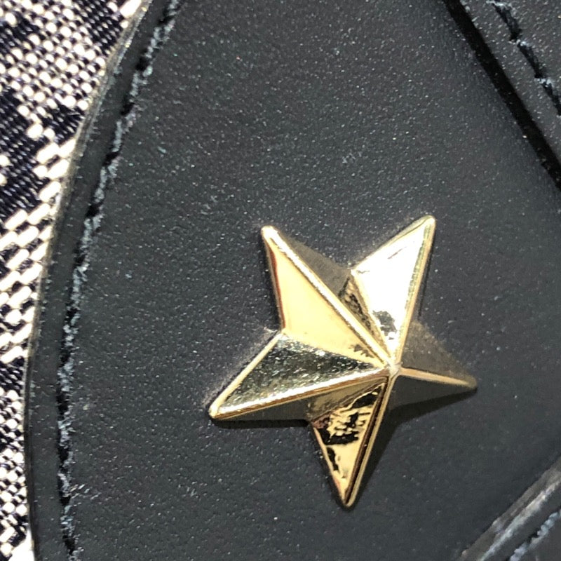 グッチ GUCCI シェリーライン ウェビングビー長財布 409440 ネイビー GGキャンバス/レザー レディース 長財布