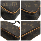 ルイ・ヴィトン LOUIS VUITTON ポシェット・マルリーバンドリエール M51828 ブラウン モノグラムキャンバス レディース ハンドバッグ