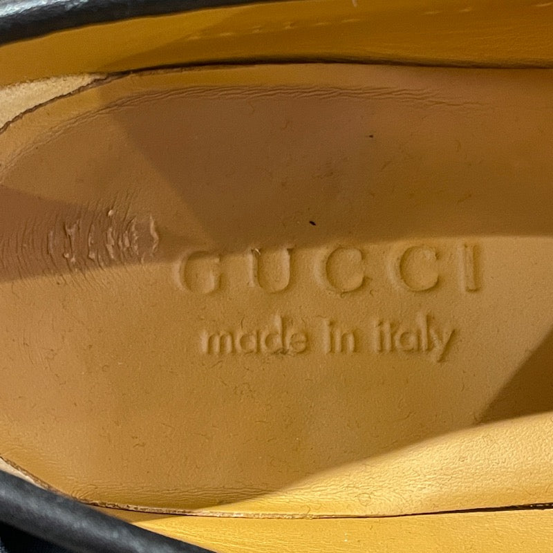 グッチ GUCCI ホースビット ローファー 367762 ブラック レザー レディース ローファー