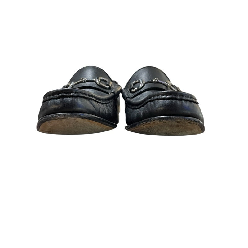 グッチ GUCCI ホースビット ローファー 367762 ブラック レザー レディース ローファー