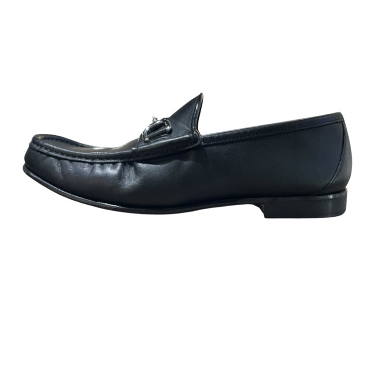 グッチ GUCCI ホースビット ローファー 367762 ブラック レザー レディース ローファー