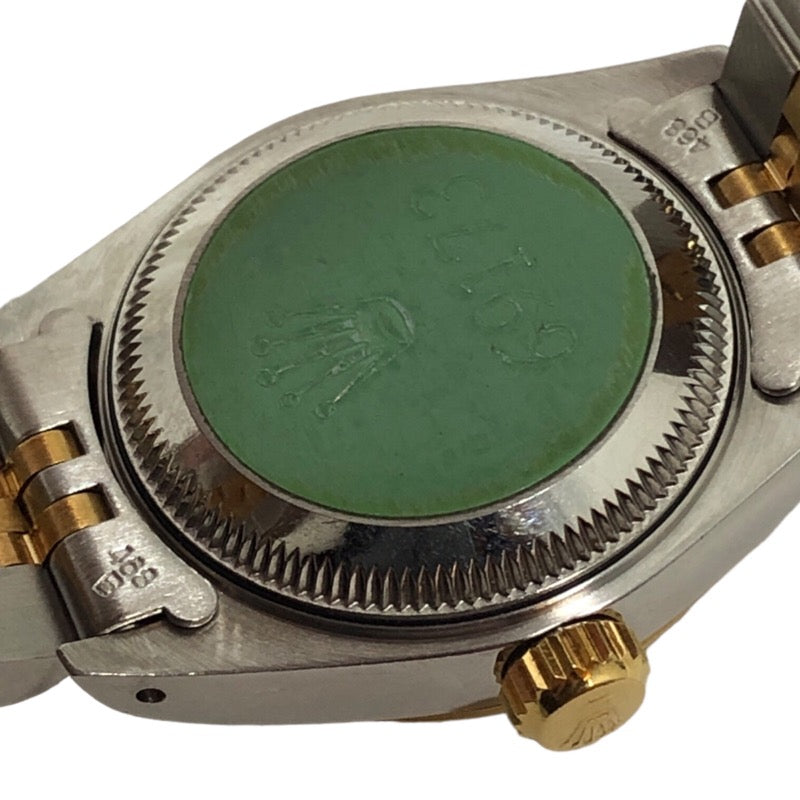 ロレックス ROLEX デイトジャスト X番 69173 シャンパンゴールド文字盤 YG/SS 自動巻き レディース 腕時計 |  中古ブランドリユースショップ OKURA(おお蔵)