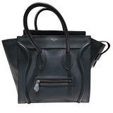 セリーヌ CELINE ラゲージミニショッパー ネイビー レディース ハンドバッグ