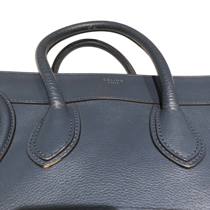 セリーヌ CELINE ラゲージミニショッパー ネイビー レディース