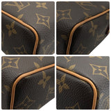 ルイ・ヴィトン LOUIS VUITTON レシタル M51900 ブラウン モノグラムキャンバス レディース ハンドバッグ